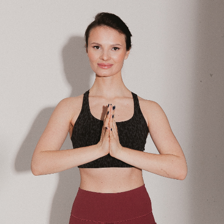 Kseniia yoga portrait